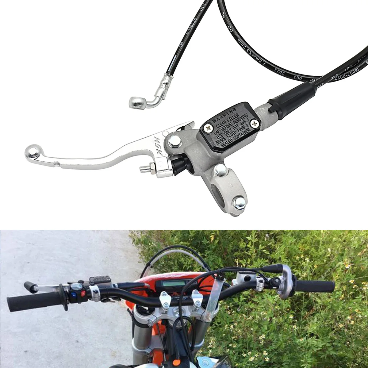

Motorcycle Hydraulic Clutch Master Cylinder Oil Hose Pipe For SX SX-F XC XC-W XCF-W XC-F EXC EXC-F TPI 6Days 125 150 250 350 450