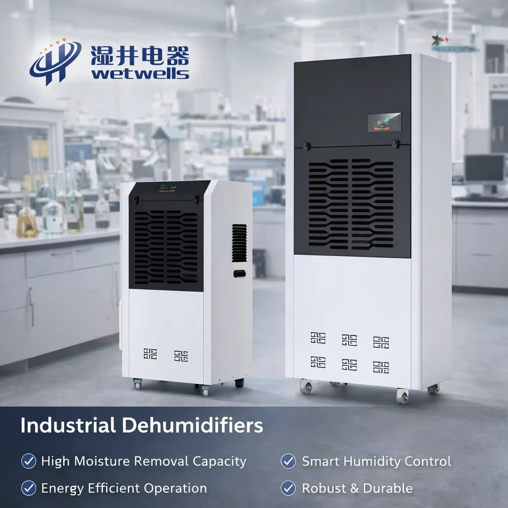

New 1450W 220V Electric Industrial Dehumidifier 90L/D 55dB Home & Commercial Use