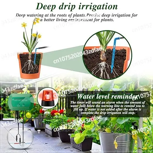 Solar Irrigation System Drip Irrigation Kit Automatic Watering for The Balcony The Greenhouse Garden Watering System