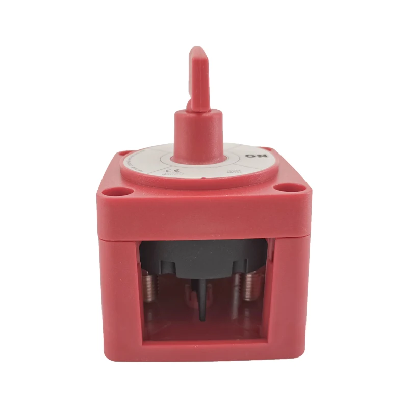 Boat Sea Sytems 6004 m-Series Battery Switch ON/OFF Locking, Red Rv Yacht Power off Switch Main Power Switch Battery Switch