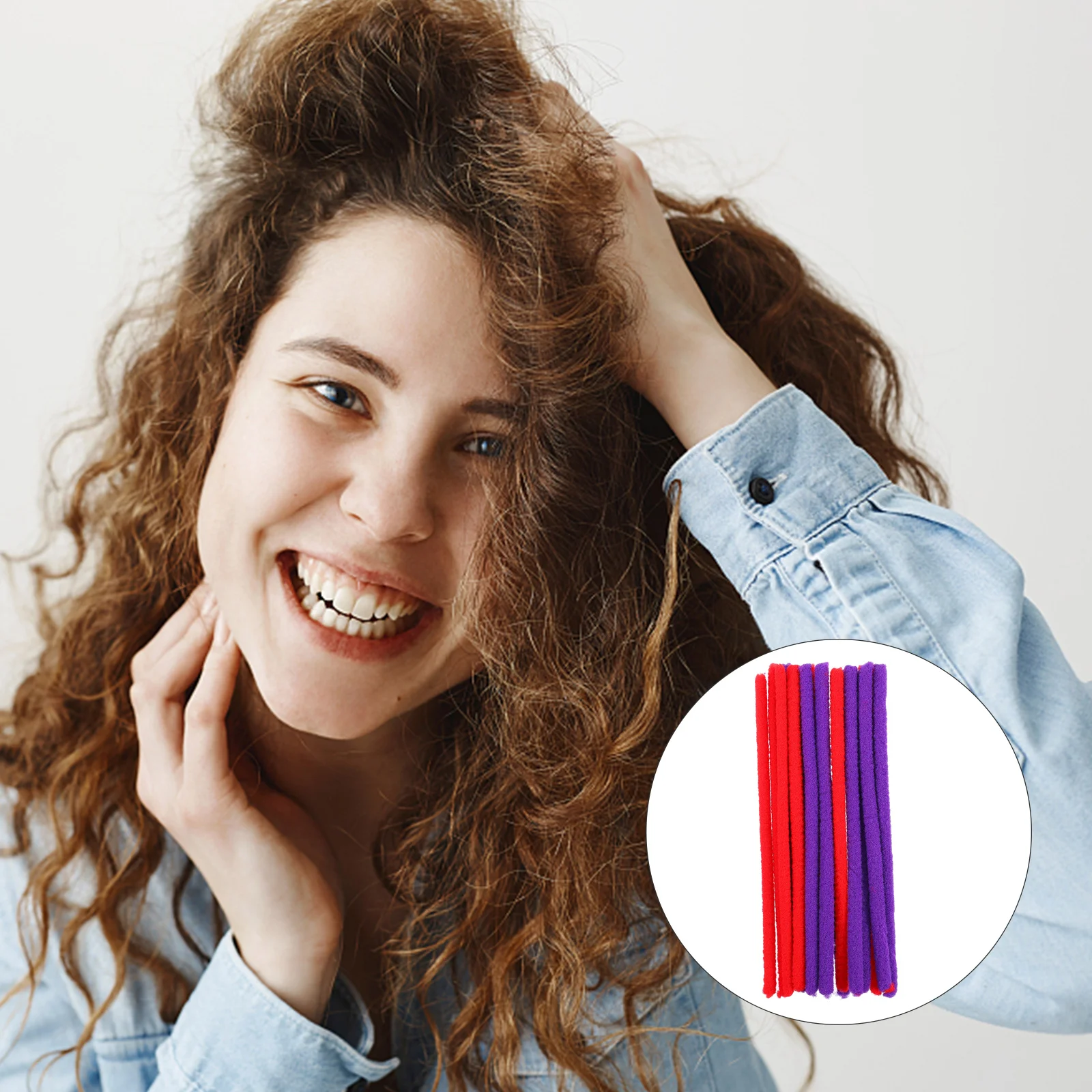 

90 Pcs Hair Perm Rods Curling Rollers Wands Cold Wave Tools For Home Use Non Slip Durable Styling Accessories