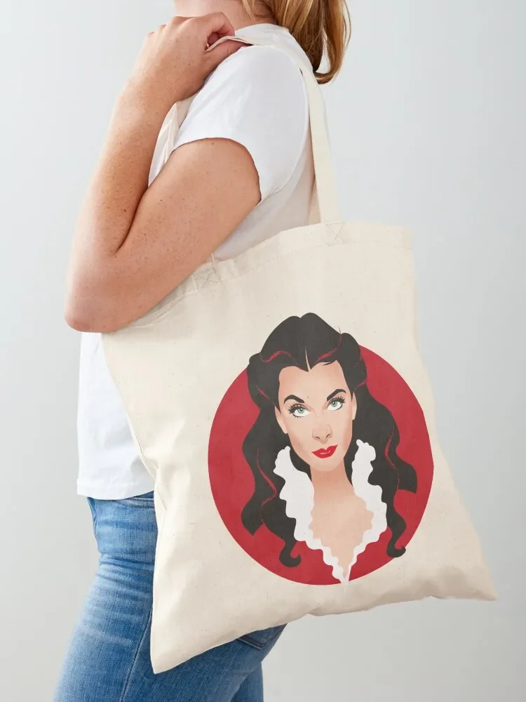 

Red Scarlett Tote Bag the tote bag Women's shopper Canvas bag for women custom fabric