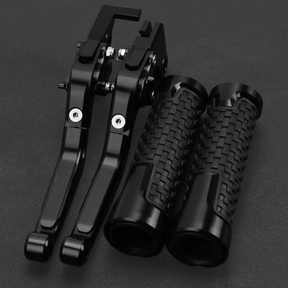 

For SUZUKI GSR400 GSR600 GSR750 GSR 400 600 750 Motorcycle Acessories Adjustable Brake Clutch Levers Handlebar grips Handle bar