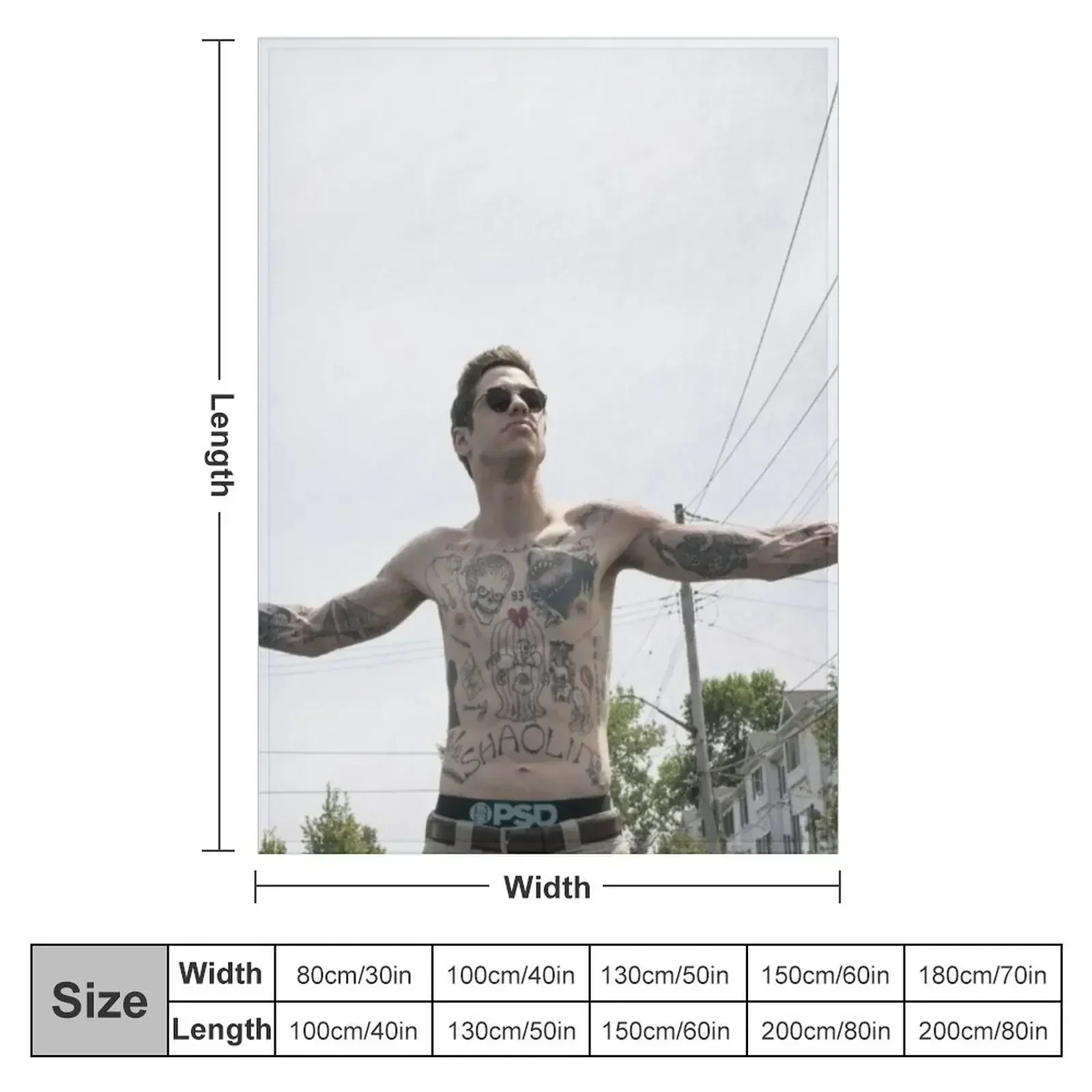 pete davidson king of staten island Throw Blanket Multi-Purpose wednesday heavy to sleep Giant Sofa Blankets