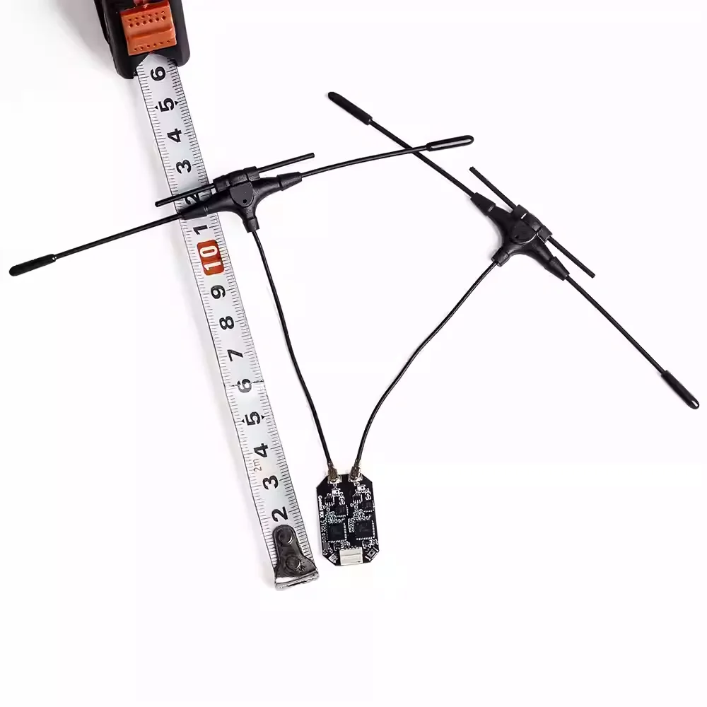 ExpressLRS 915M/2.4G Gemini Xrossband Receiver for FPV Drone Anti-interference ELRS Dual Antenna Receiver Diversity Reception