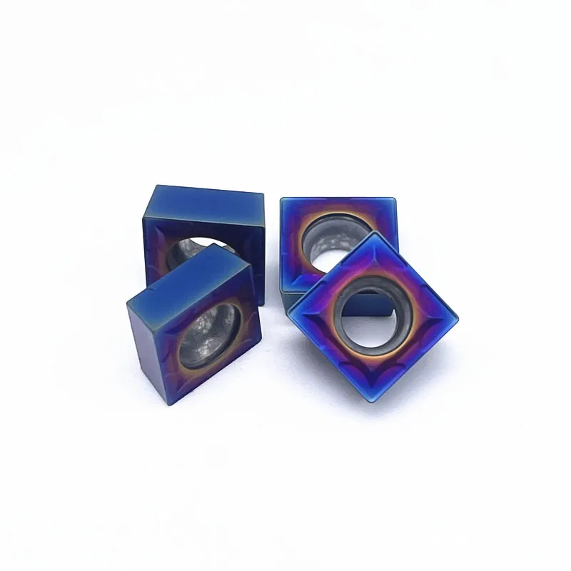 Imagem -03 - Ferramenta de Torneamento Interno Cnc Ferramenta de Fresagem de Torno de Carboneto Alta Qualidade Nano Azul Scmt09t304 Scmt09t308 Scmt09t304 Scmt09t308