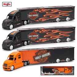Maisto 1:64 MACK Anthem LoneStar UP Transport Casting Manufacturing Trailer Model Simulation Model Alloy Car Collection