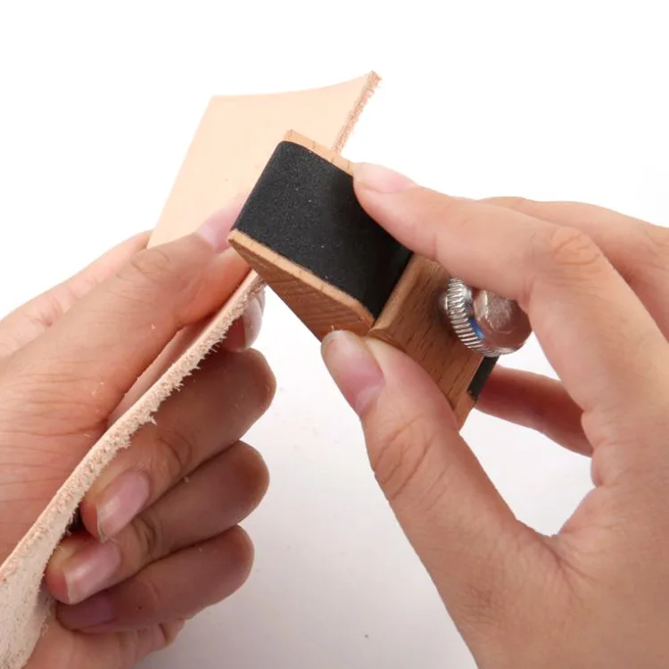 Sandpaper Grinding Block Leather Craft Edge Polishing Gadget Sanding Paper Holder Sewing Accessories DIY Leather Hand