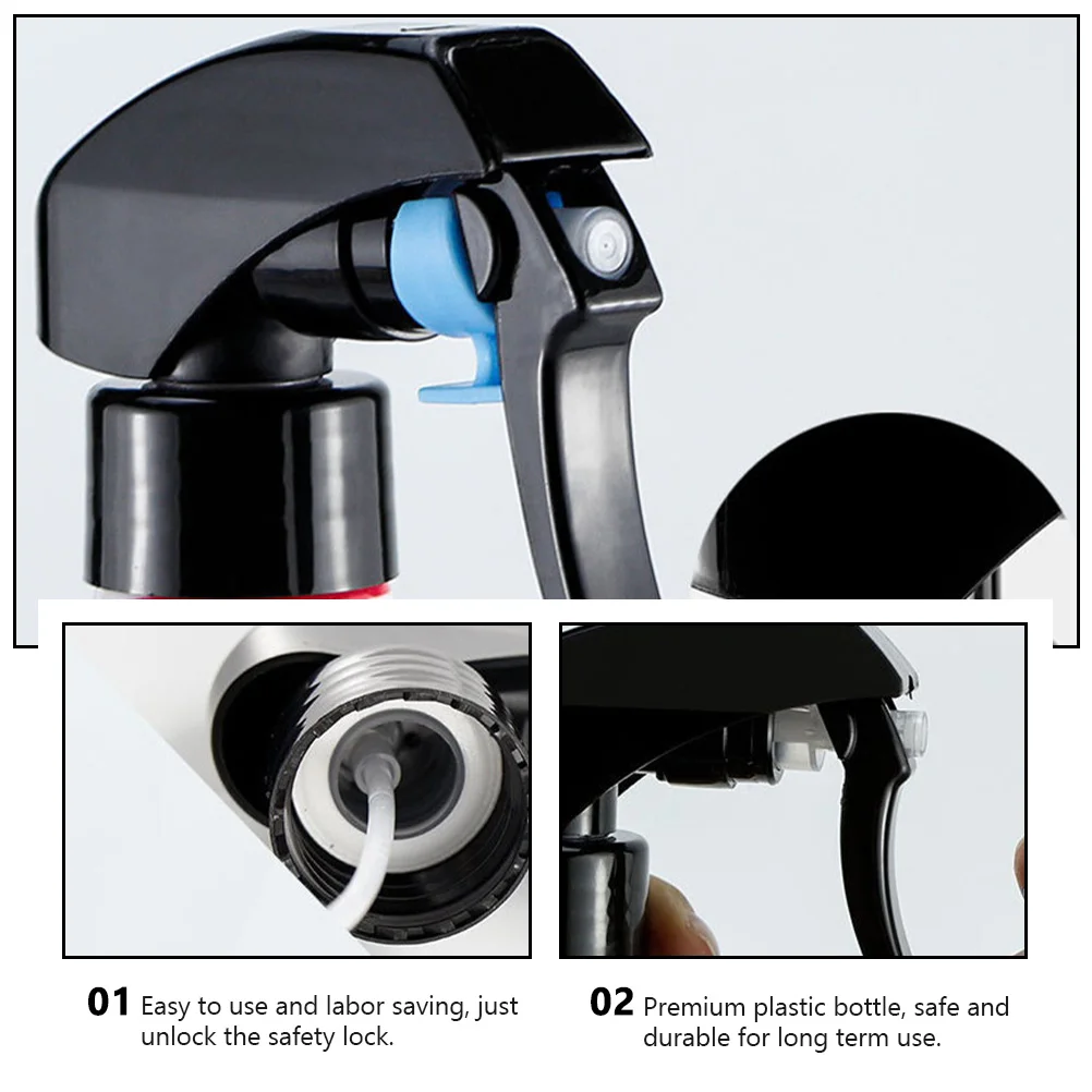 

Hand Press Spray Pot Bottle Hair Products Sprayer Pet (plastic) Mist Water Travel Sprinkling Can