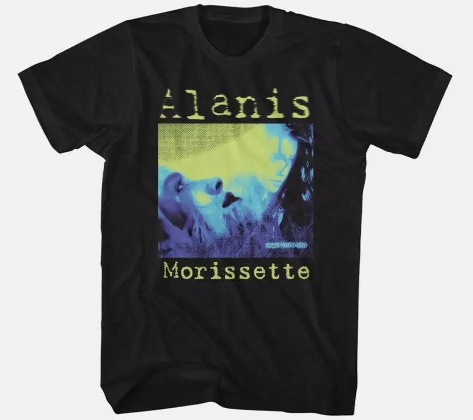 Alanis Morissette Jagged Little Pill Album Cover Black new shirt