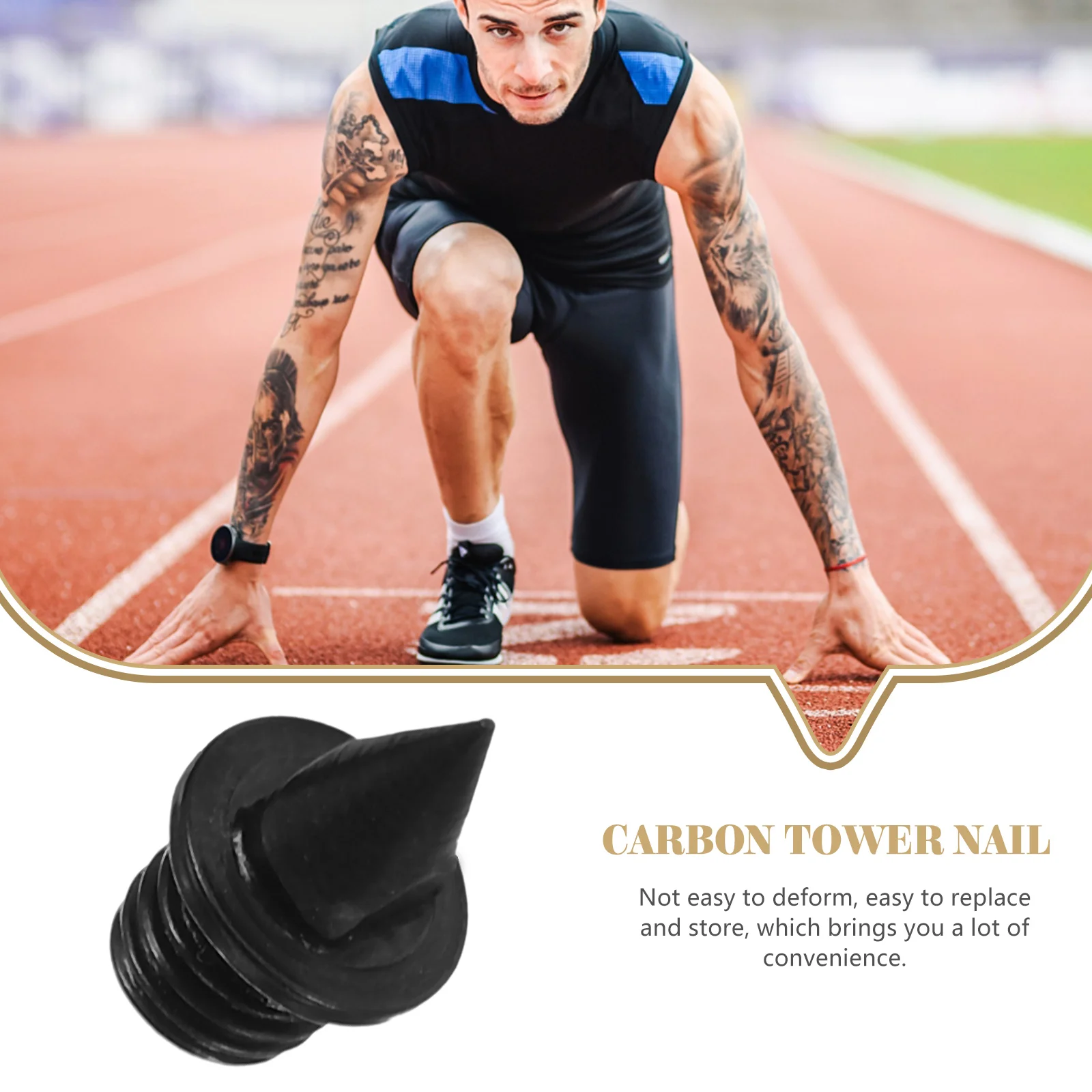 

Carbon Studs Spike Replacements for Track Shoes Spikes Women Stainless Steel Trace Running