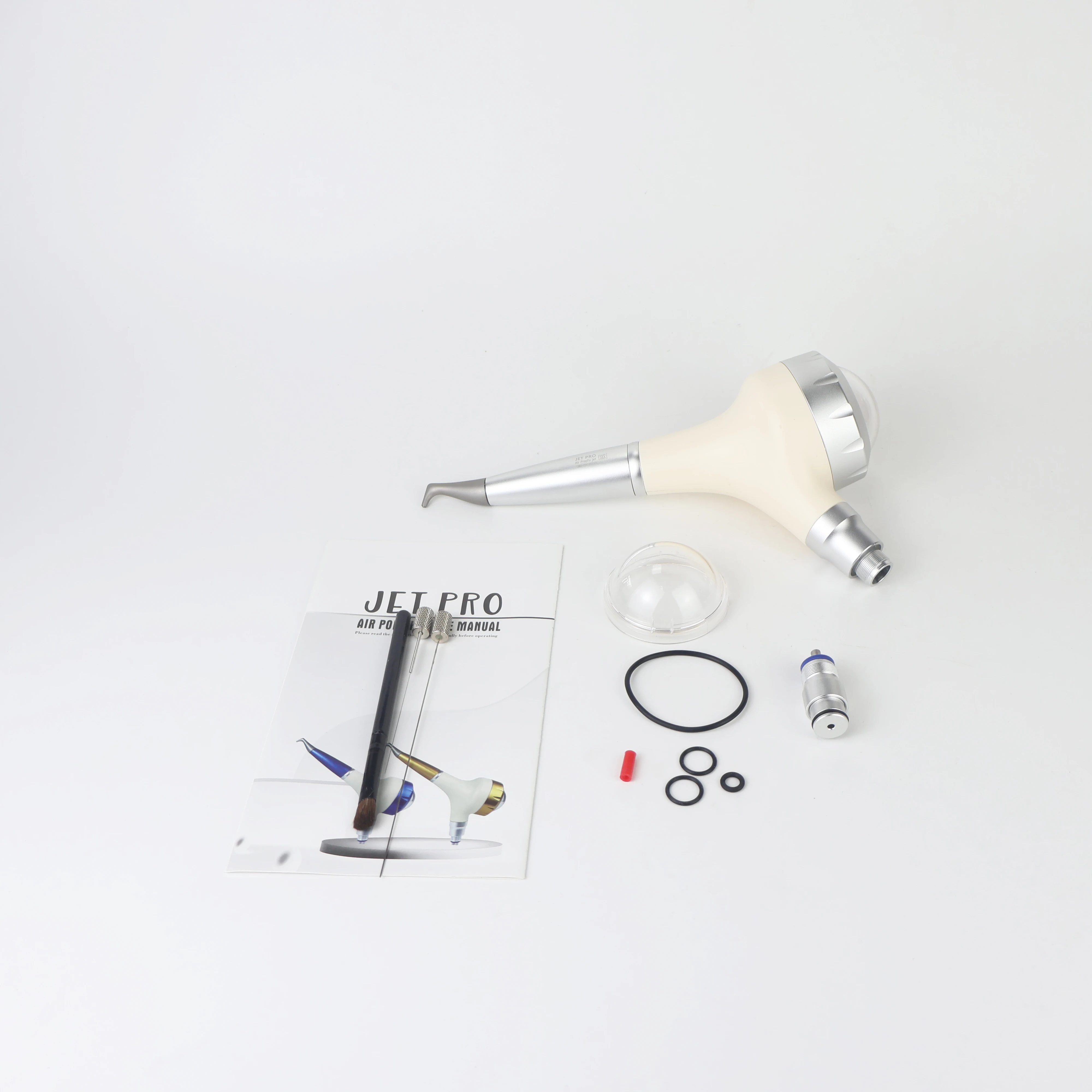 Dental Jet Pro Air Polisher Teeth Whitening Spray Sandblasting handle Teeth Polishing 2Holes Quick Coupling dentistry tools