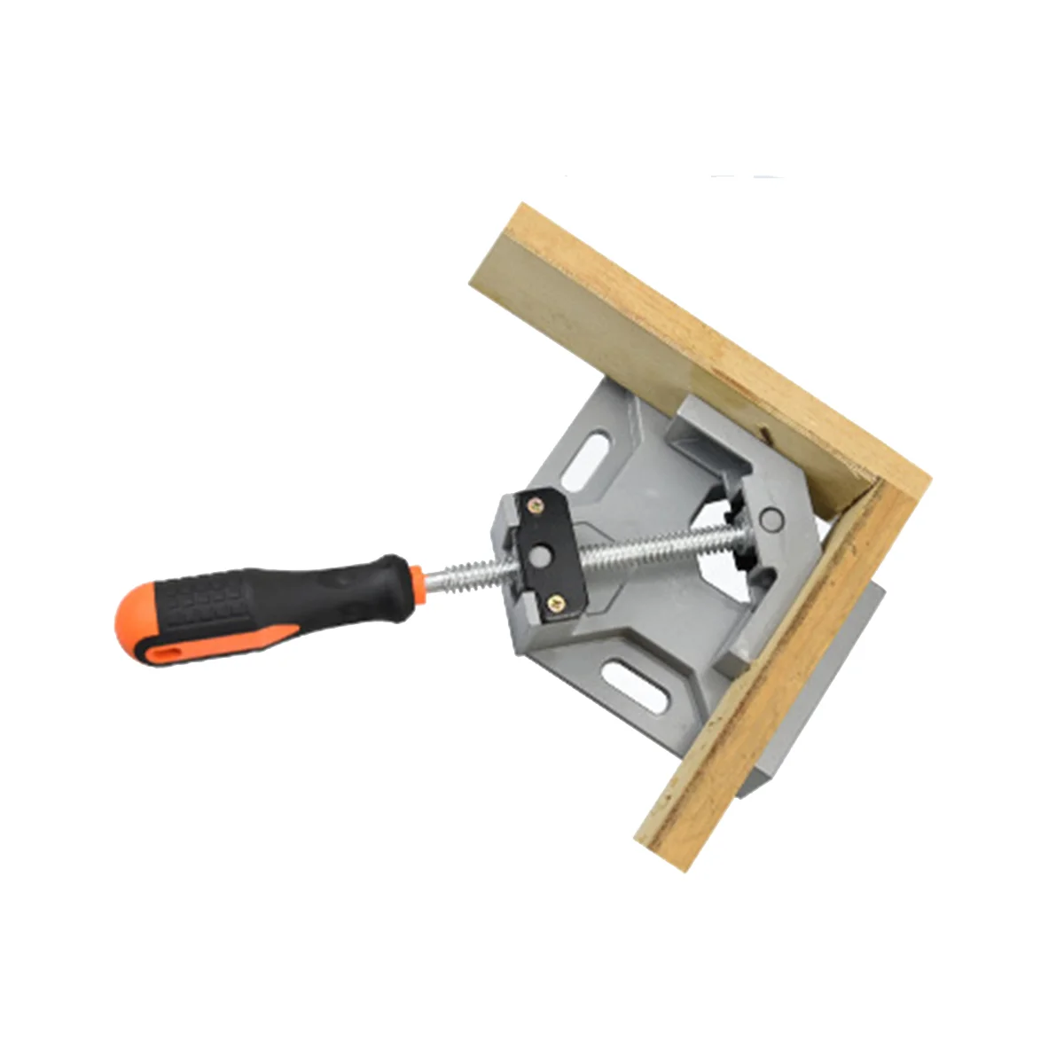 

Right Angle Clip Clamp Tool Single Handle Aluminum Alloy Corner Clamp Woodworking Clip Right Angle Folder