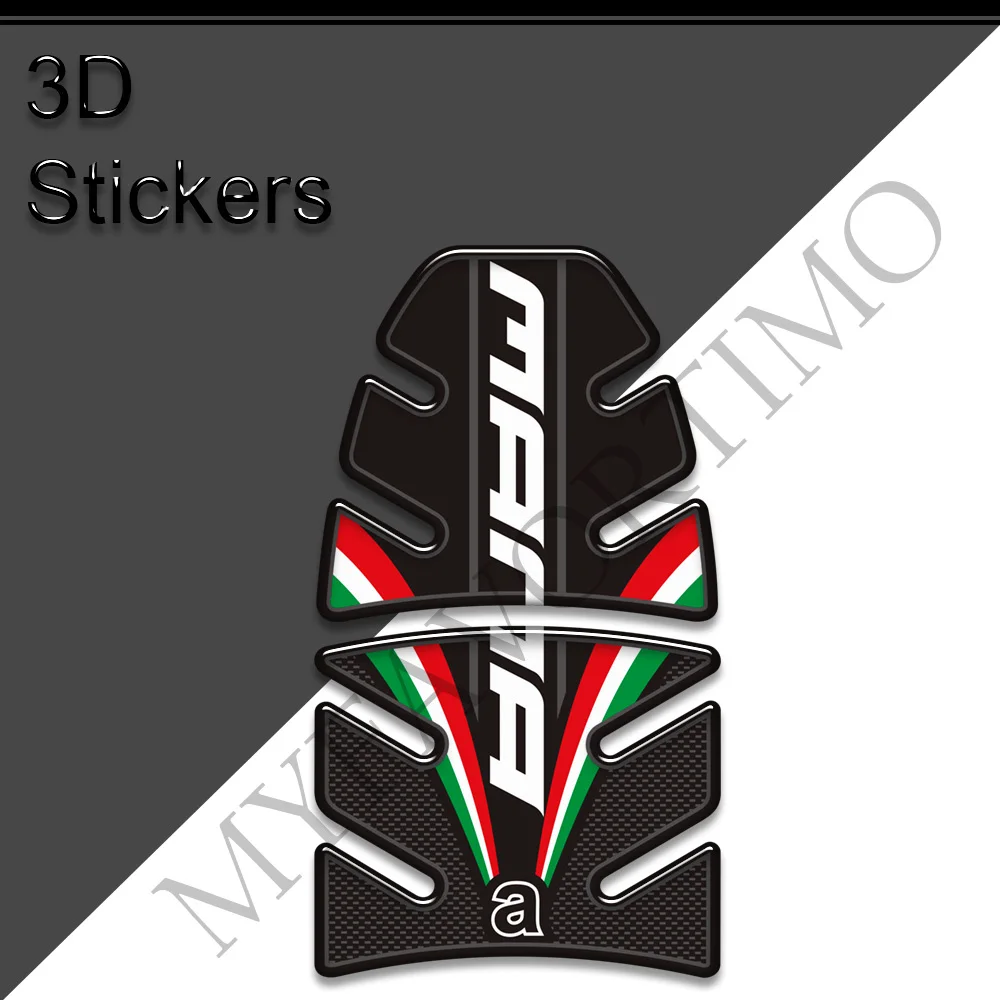 Motorfiets Tank Stookolie Kit Knie Pad Zijstickers Beschermer Stickers Voor Aprilia Mana 850 Gt 850gt