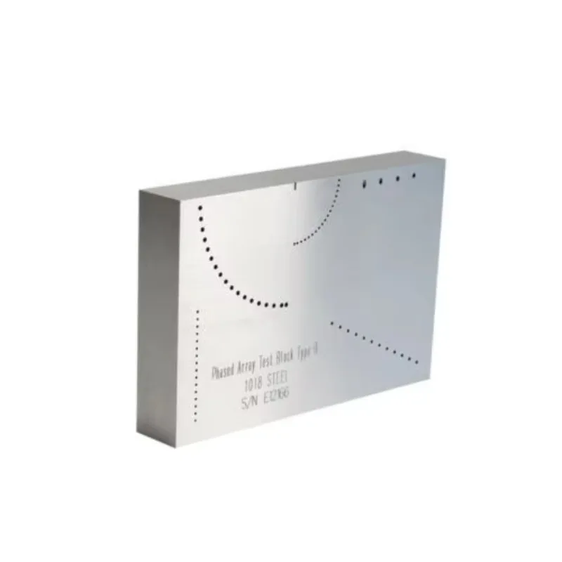 Тип B MM 1018, сталь для испытательного блока для оценки фазированной решетки ASTM E2491, детали и аксессуары для инструментов