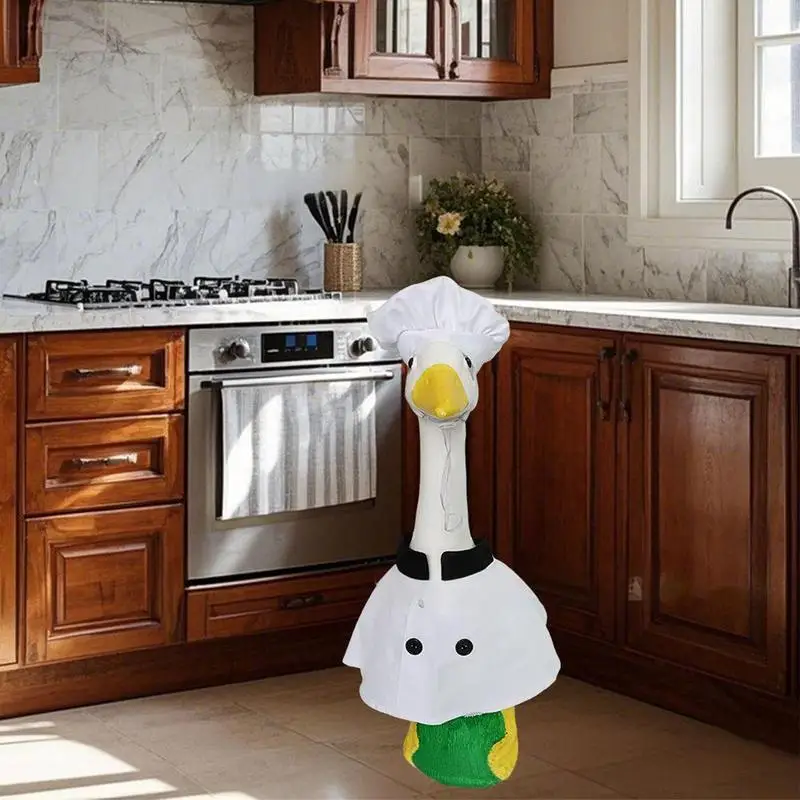 

Duck Outfits Lawn Duck Chef Outfits Cute Cosplay Dress Up Outdoor Art Decoration For Holidays Parties Daily Entertainment