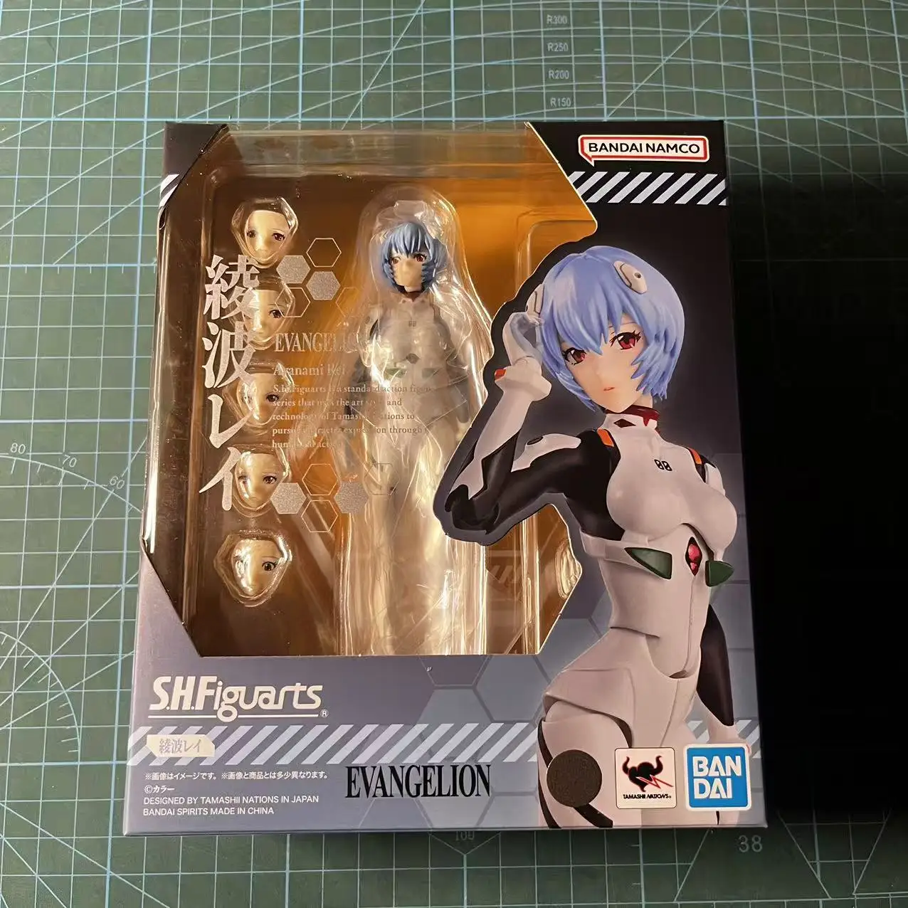 [متوفر] شخصيات الأكشن الأصلية من بانداي Sh Figuarts SHF EVA Ayanami Rei ألعاب مجسمة أنيمي هدايا من مادة PVC