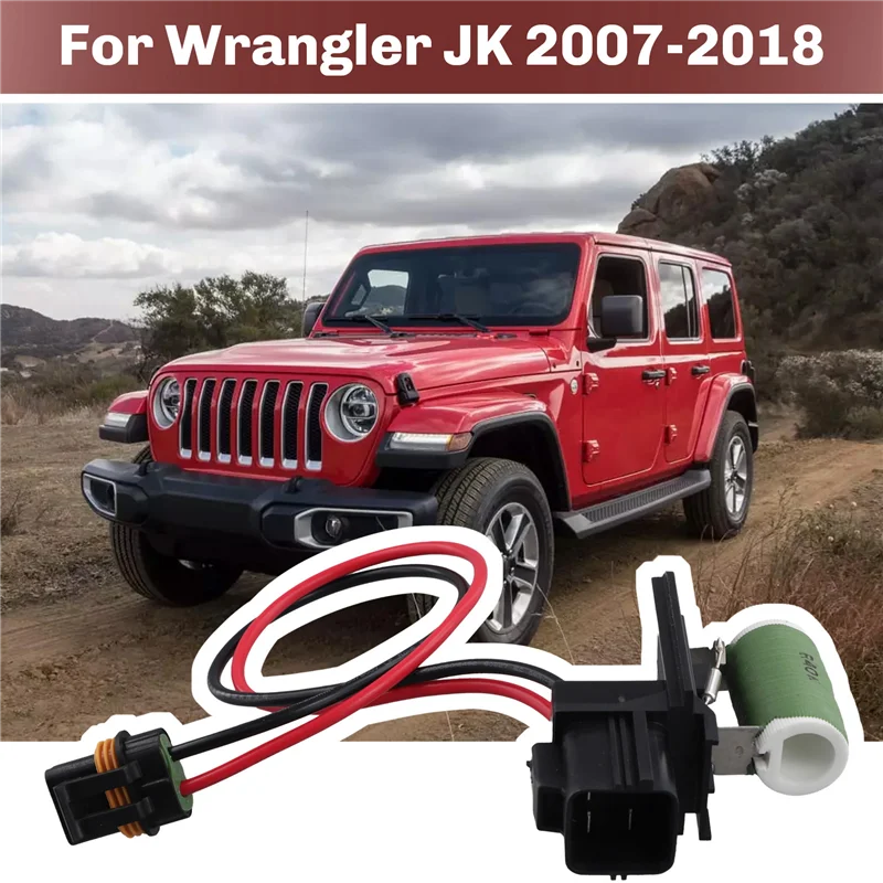 

Car Engine Cooling Fan Motor Wiring Harness 55056789AC For Jeep Wrangler JK 2007-2018 Car Accessories-AD39