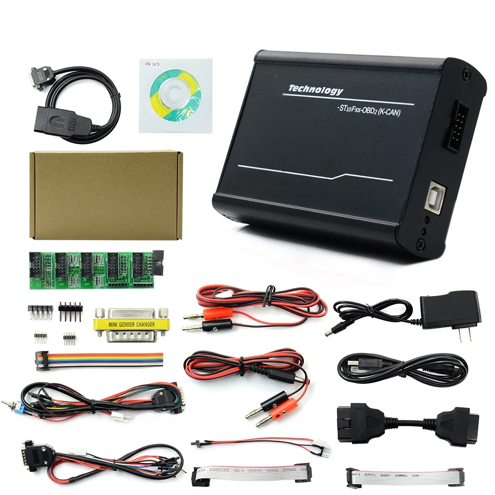 Full Chips Fgtech 0475 Galletto 4 Master V54 ECU Programmer By BDM/Tricore/OBD K-CAN Fg Tech Car Truck Moto Chip Tuning Tool