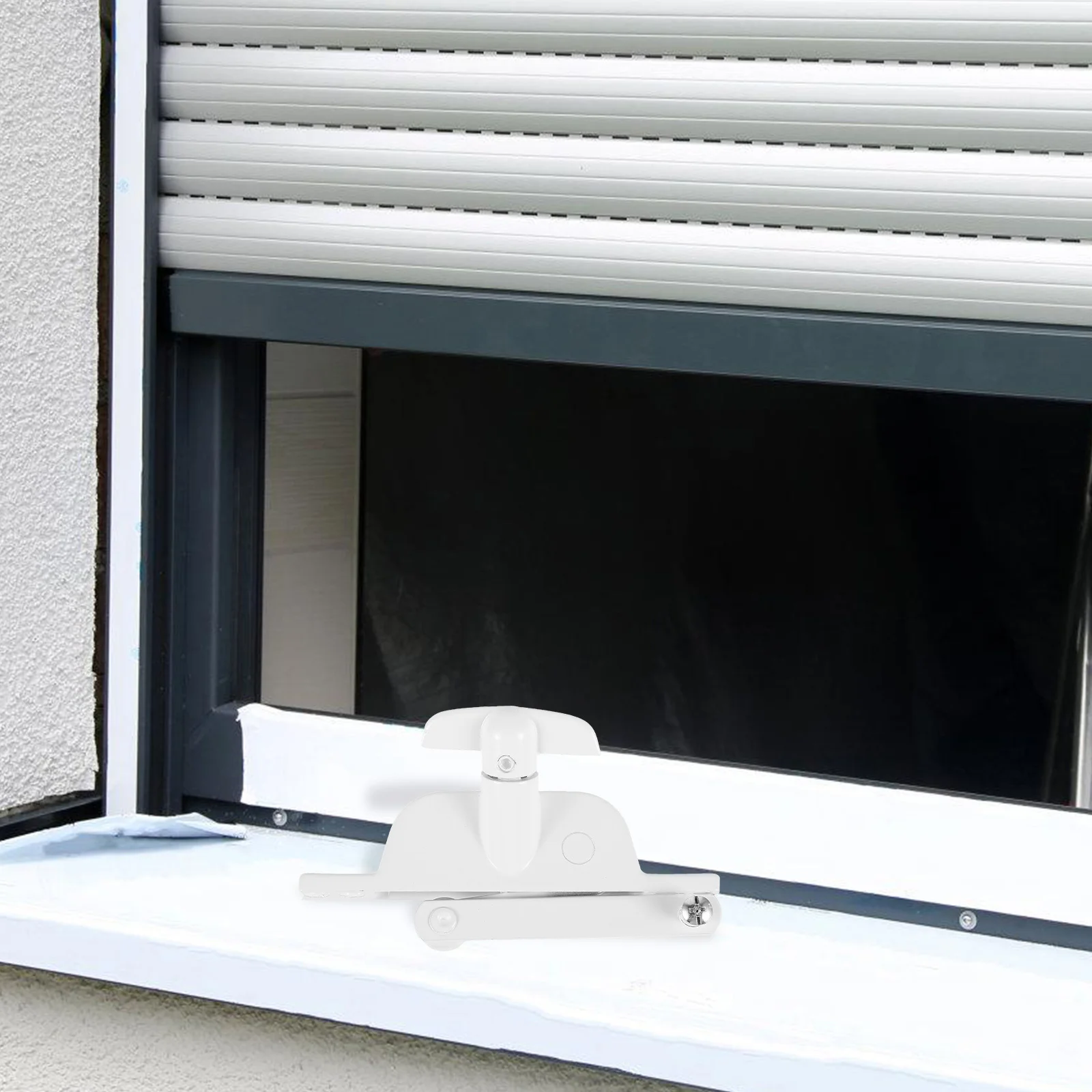 

Manual Window Opener Bathroom Kitchen Louver Blind Metal Crank Handle Tool Home Office Indoor Opening Supply