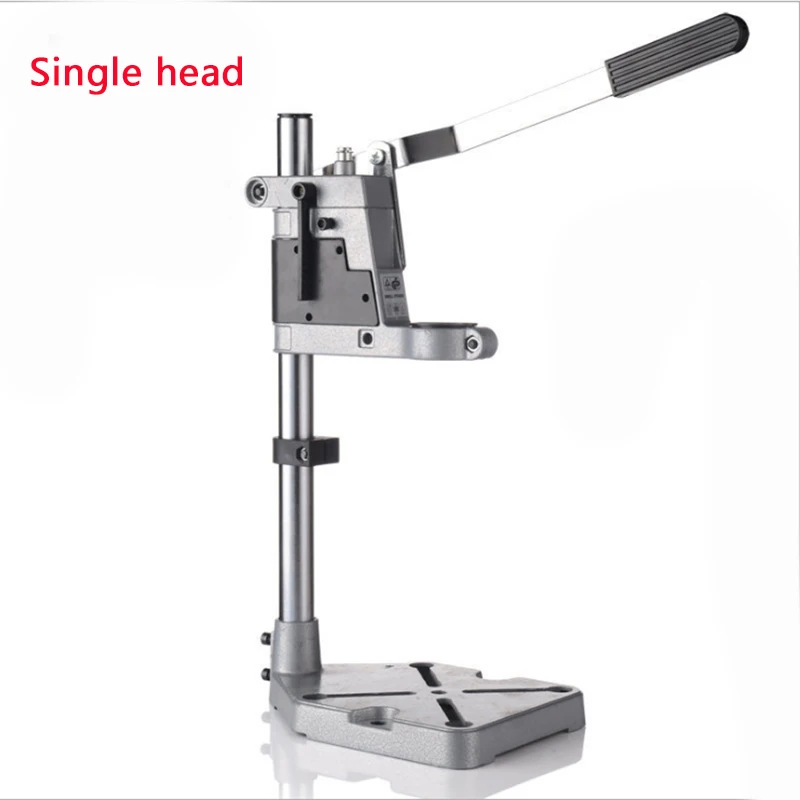 Electric Bench Drill Stand Single-Head Electric Drill Base Frame Drill Holder Power Grinder Accessories For Woodwork Rotary Tool