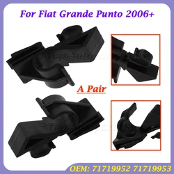 2 Pcs 71719952 Rear Parcel Shelf Clips 71719953 Car Clamps And Fasteners Auto Parts For Fiat Grande Punto 2006+