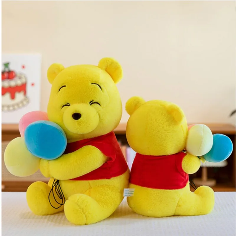 30 cm Anime Disney Ballon Winnie The Pooh Weiche Plüsch Spielzeug Pooh Bär Stofftier Puppen Kinder Kinder Kawaii Geburtstag geschenk