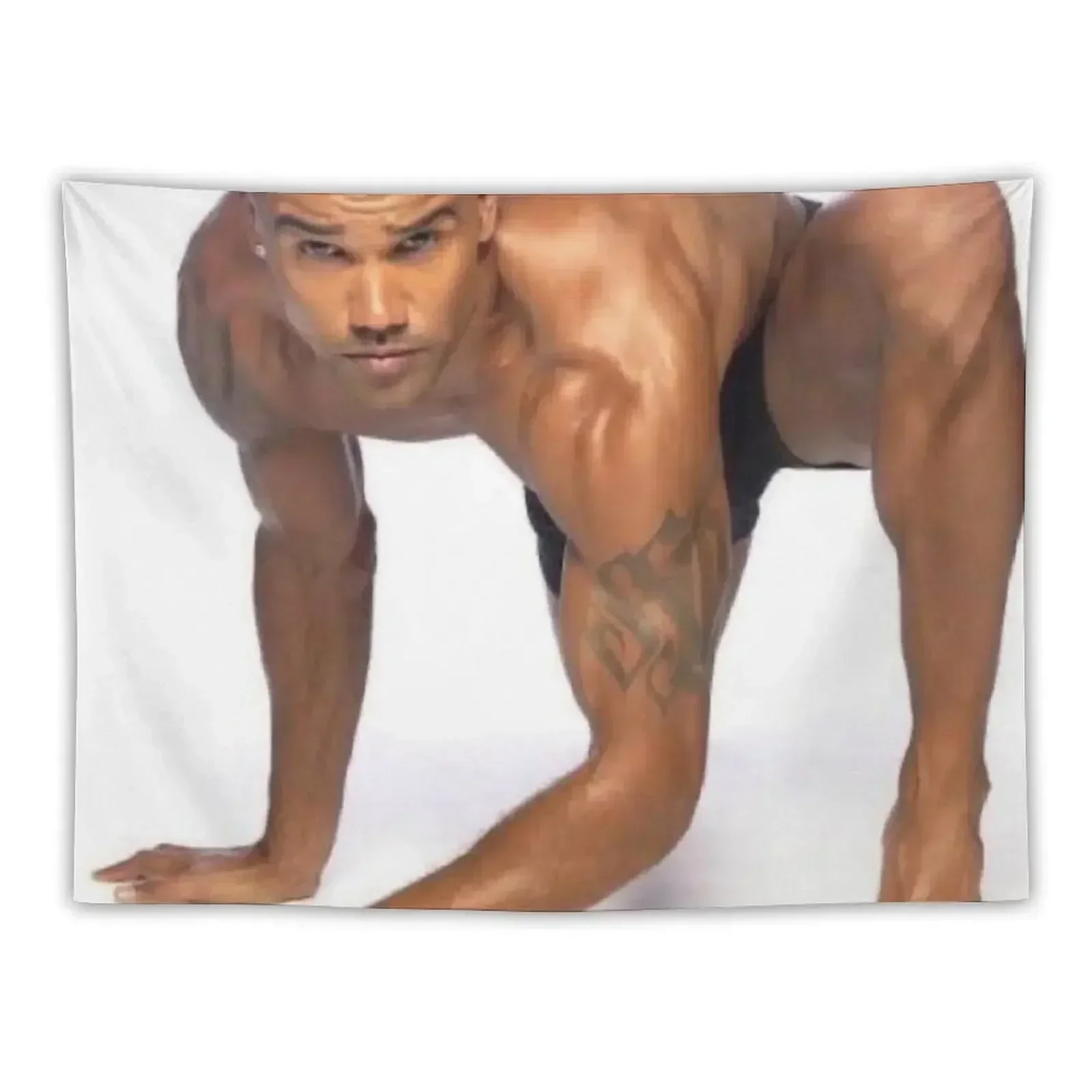 Shemar Moore Tapestry Hanging Wall Aesthetic Room Decor Room Decorations Aesthetics Wall Decorations Tapestry