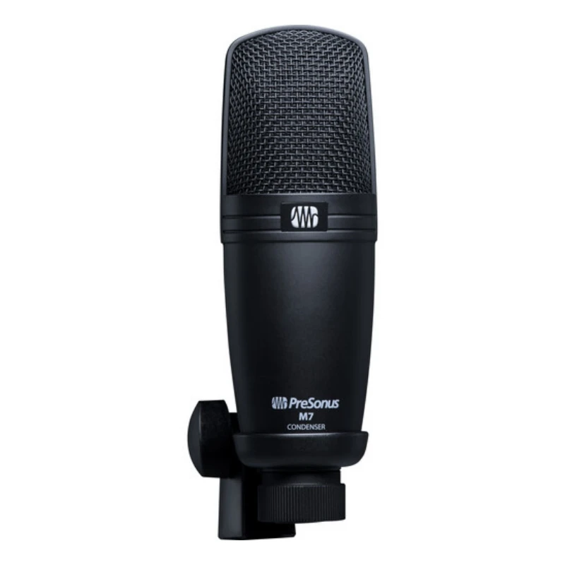 PreSonus M7 Professional Cardioid Condenser Microphones with XLR Cable for Recording, Podcasting and Streaming