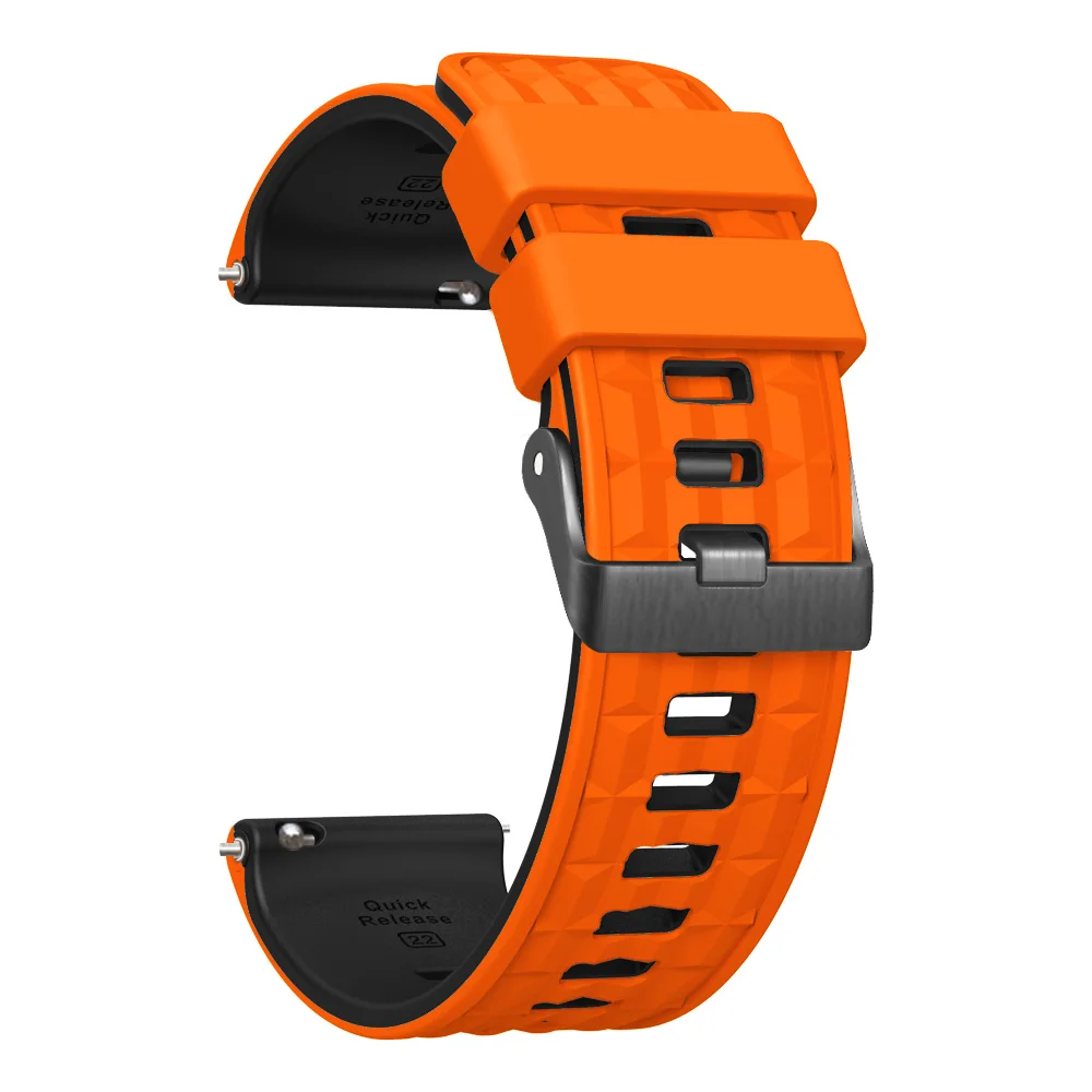 For Zeblaze Stratos 4/GTR 3 Pro 22mm Silicone Smart Watch Strap Watchband for Zeblaze Btalk 2 Lite/Vibe 7 Pro/Beyond 3Pro correa - Image 5