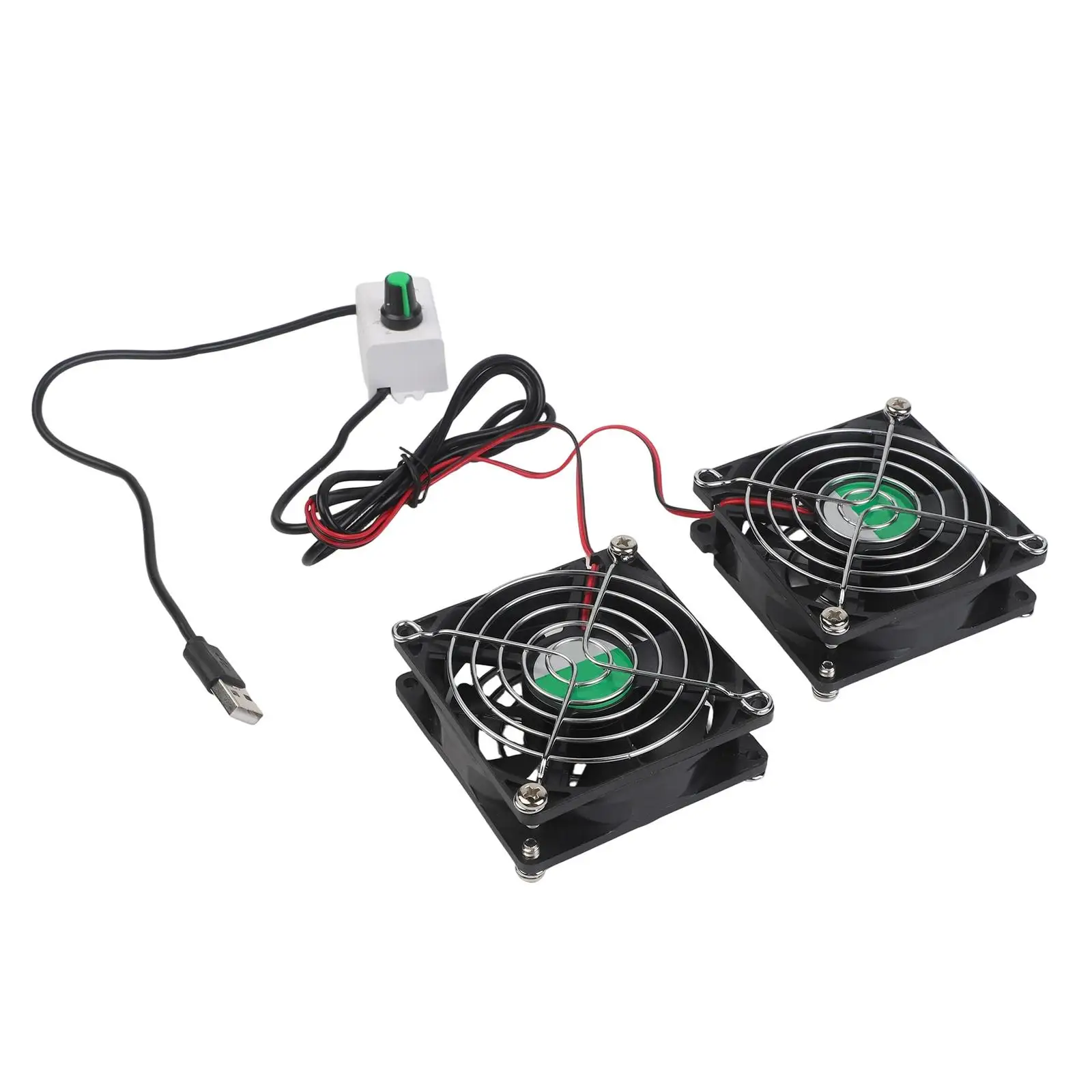 12cm USB Fan Powerful Ventilation Fan Usb Fan Dual Mesh Pad System Application In Range Hoods Enhanced Safety Design