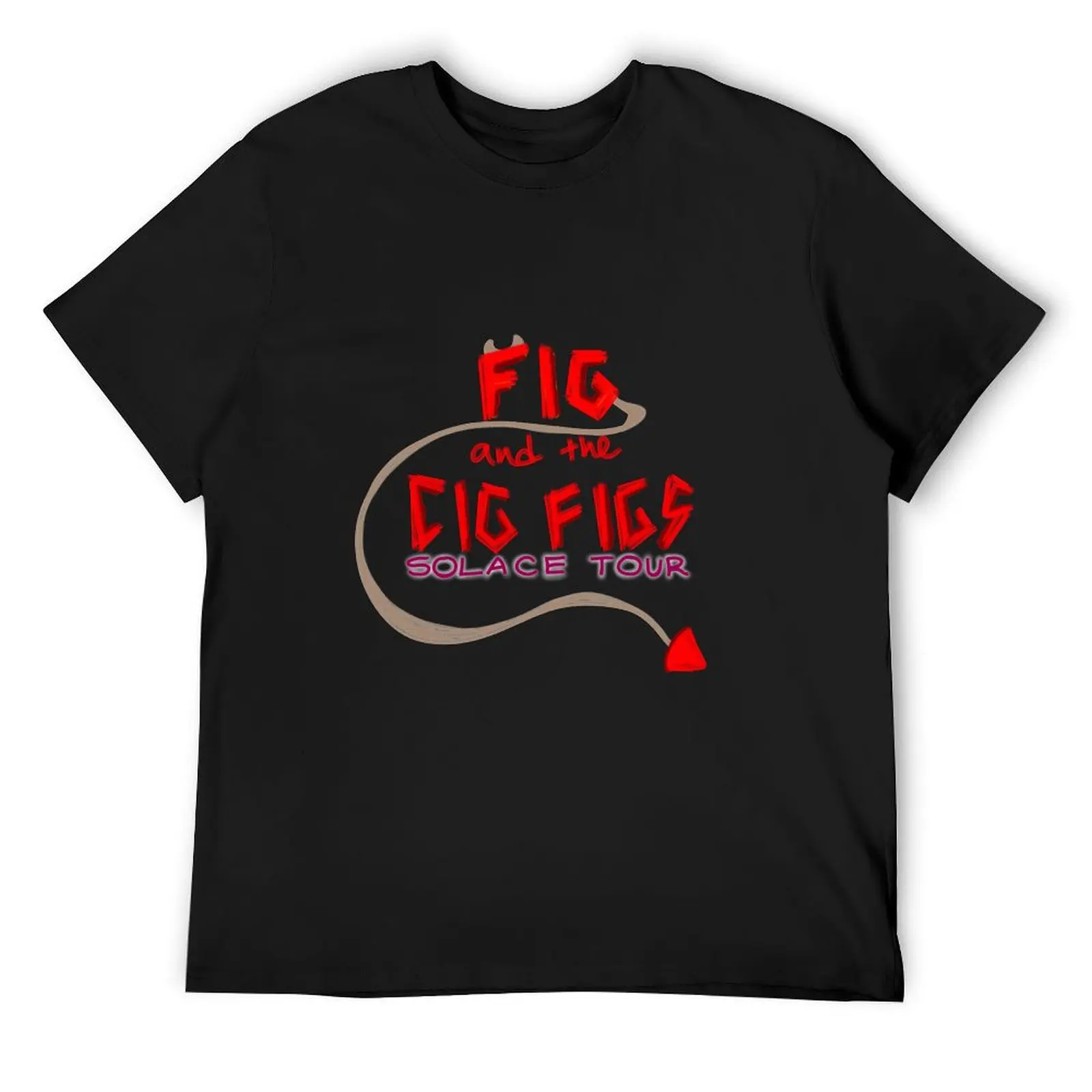 

Fig and the Cig Figs Tour Design T-Shirt blacks animal prinfor boys summer 2025 mens vintage t shirts
