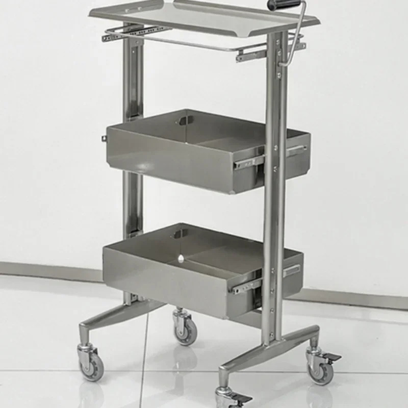 

Manicure Circular Trolley Utility Rotating Spa Auxiliary Hair Car Salon Beauty Auxiliar Carrello Parrucchieri Room Furniture