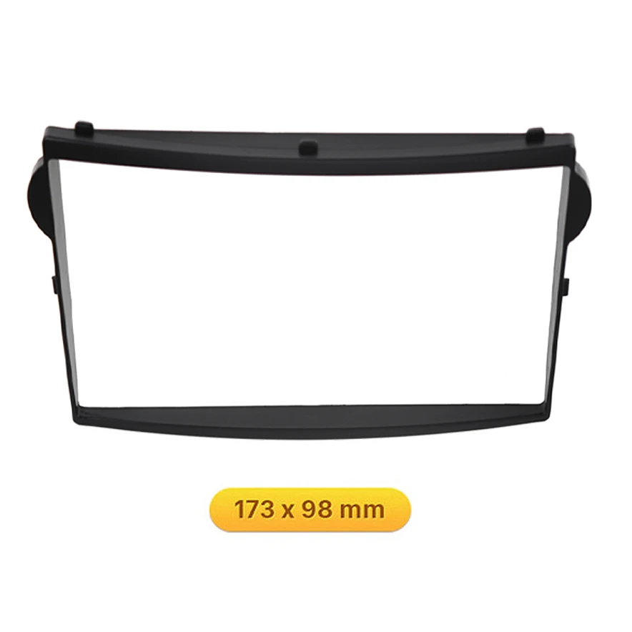 Fascia Radio mobil 2Din untuk Hyundai Starex/H1 DVD Stereo pelat bingkai adaptor dudukan dasbor instalasi Bezel Trim Kit A