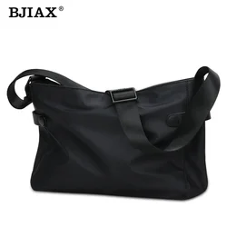 BJIAX Simple Shoulder Bag Men Small Crossbody Backpack Korean Version Crossbody Bag Casual Large Capacity Messenger Bag