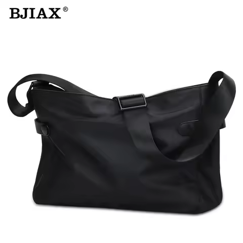 BJIAX 간단한 어깨 가방 남자 작은 크로스 바디 배낭 한국어 버전 크로스 바디 가방 캐주얼 대용량 메신저 백