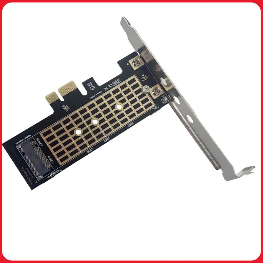 

Адаптер-карта M.2 NVME SSD на PCIe 3.0 X1, 8 Гбит/с, карта расширения SSD PCIe X1, адаптер M Key M.2 NVME на PCIe 3.0 X1 для настольных ПК