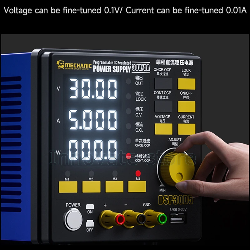 DC Power Supply MECHANIC DSP30D5 Display a 4 bit ad alta precisione 150W programmabile regolato strumento di prova della corrente di tensione lineare
