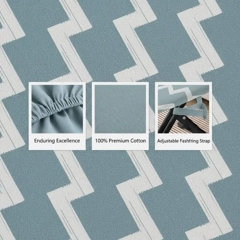 Durable Ironing Board Cloth Heavy Heat Resistant Thickened Ironing Board Cover Pad Universal Laundry Supplies Printed Padded
