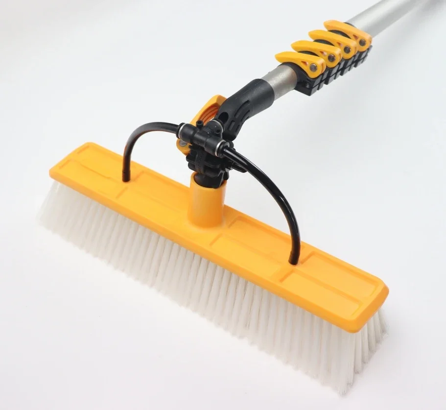 

Water Fed Cleaning Brush Photovoltaic Panel Cleaning Tool Solar Panel Brush Window Cleaner