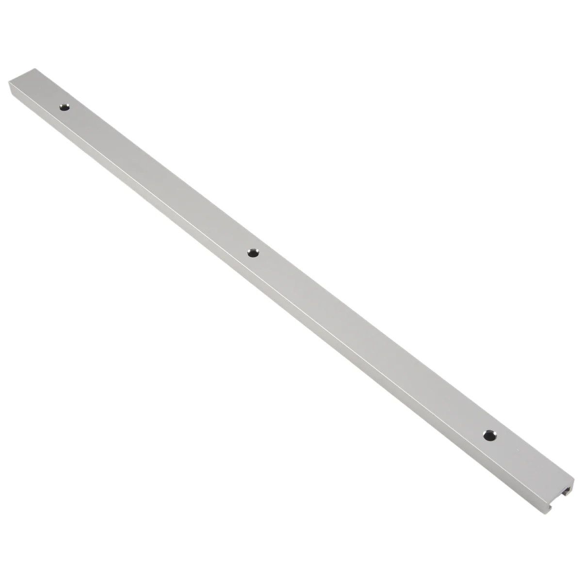 HITL Dispositivo di scorrimento per barra in alluminio con binari a T Dispositivo per maschera con scanalatura a T per asta di sega da tavolo (400 mm)