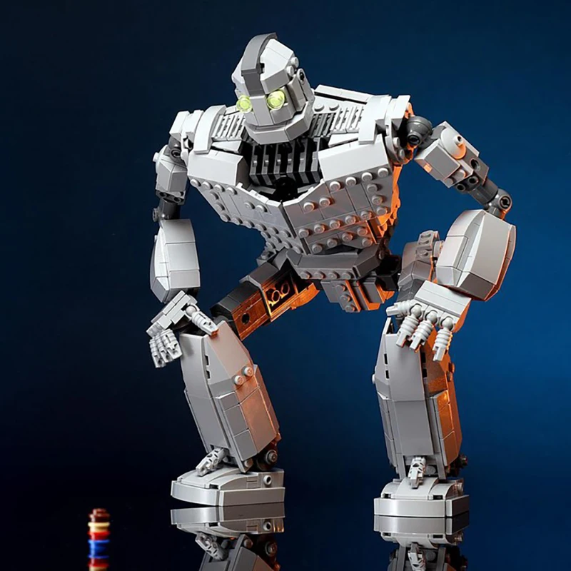 

NEW custom 818PCS game Movie series MOC modular Iron Gianted model DIY creative ideas Child Toy Assembly Puzzle birthday Gift