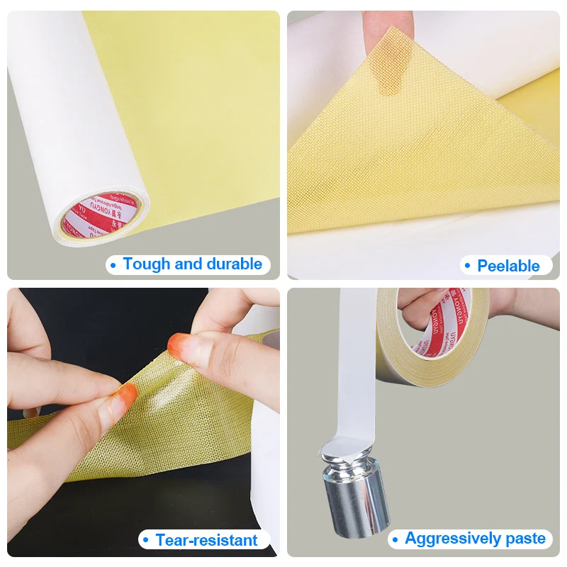 Printing Double-Sided Adhesive Tape High Adhesion For Weddings Exhibitions Splicing Fixing Carpets Sealing Boxes High Adhesion