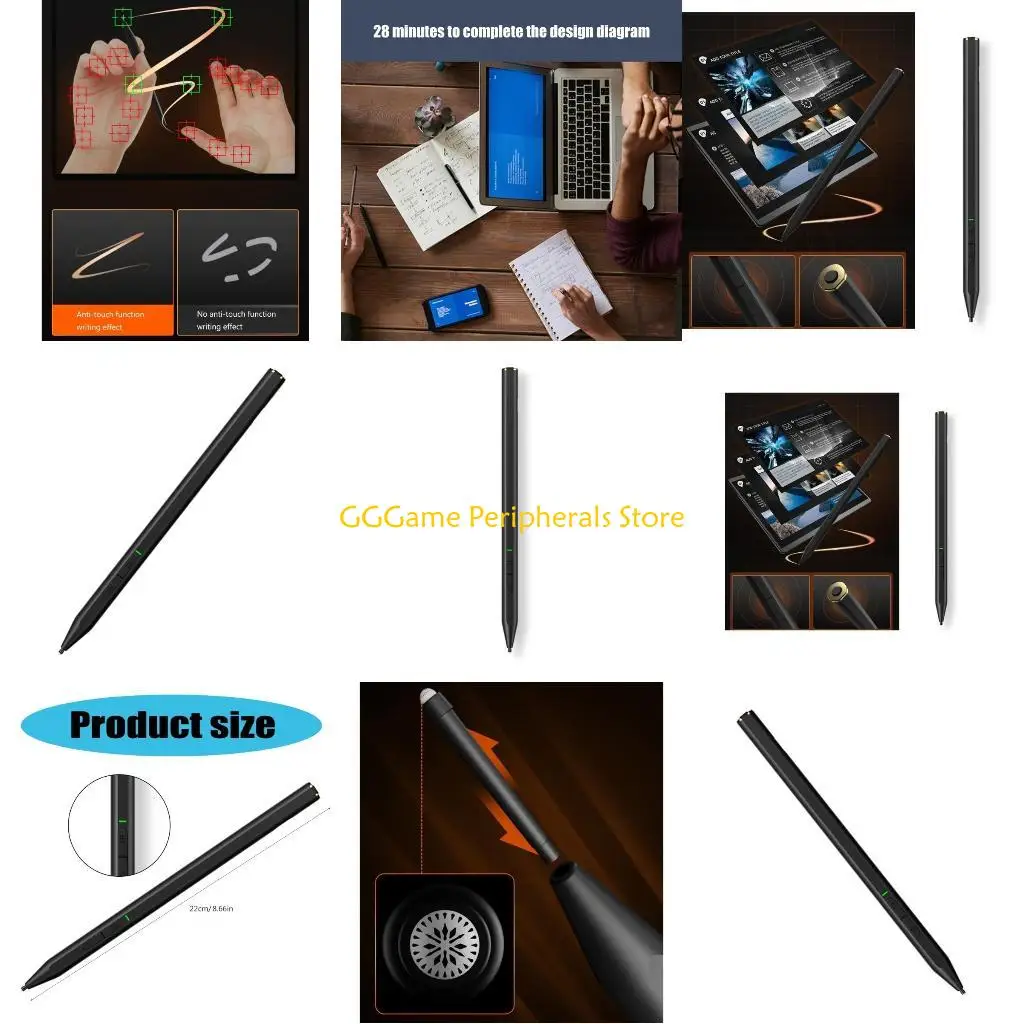 

U55B MPP2.0 Styluses Pen 4096 Pressure Sensitivity Smooth Writing Drawing Tablet Pen