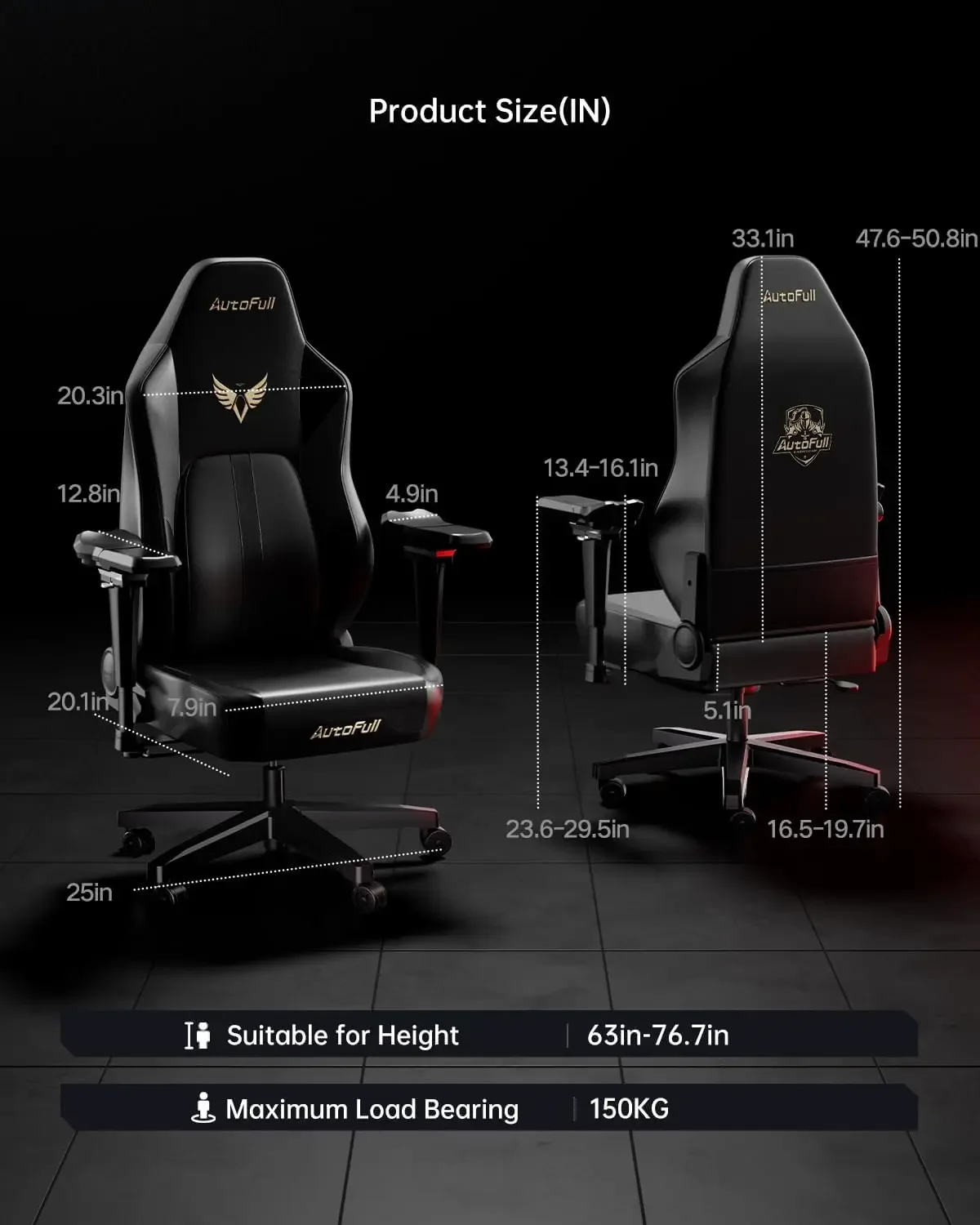 [سعر مخفض! ]كرسي ألعاب M6، كرسي مكتب مريح مع دعم قطني ديناميكي، ومساند للذراعين قابلة للتعديل ثلاثية الأبعاد، ودي عالي الظهر