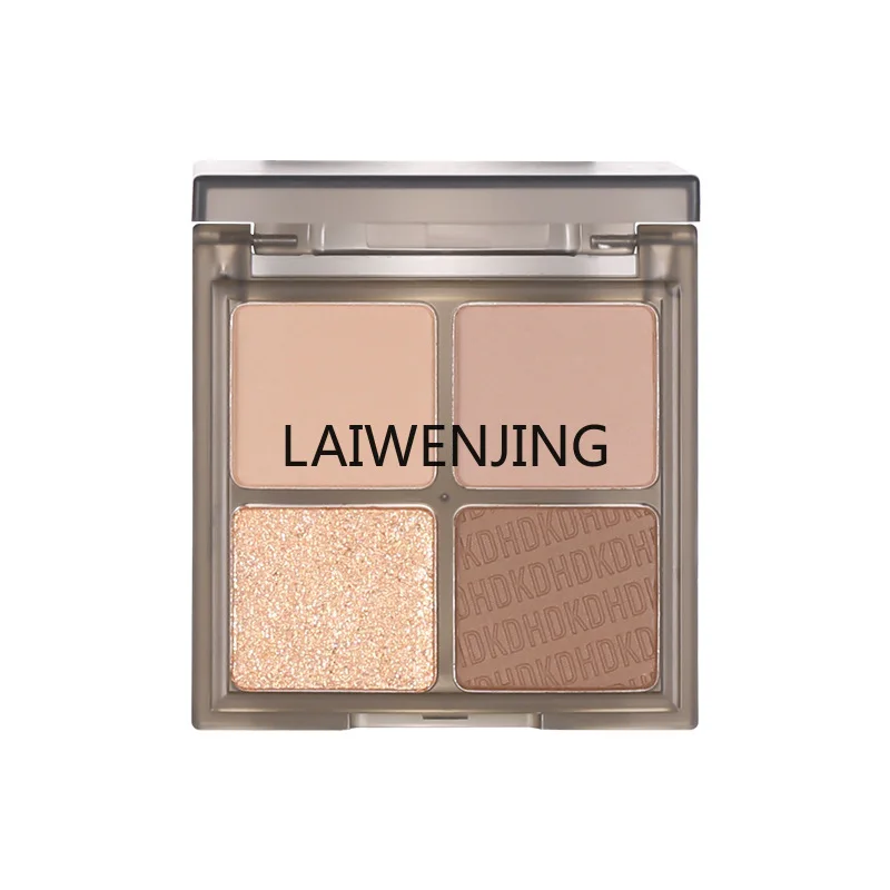 

SGF четырехцветный диск для теней для век супер огненный блеск портативный водонепроницаемый цвет земли