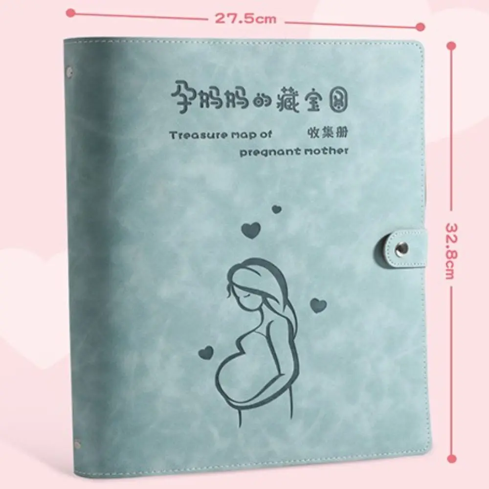 Pregnancy Examination Treasure Map of Pregnant Mother Inspection Report Folder Pregnancy Booklet Commemorative Handbook