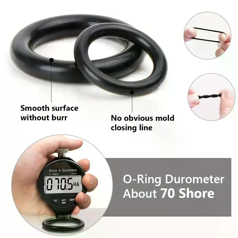 225/1200Pcs Nitrile Rubber Round Gasket Sealing O Ring Set Elastic Oil Resist Washer Gaskets Seals For Faucet Plumbing Repair