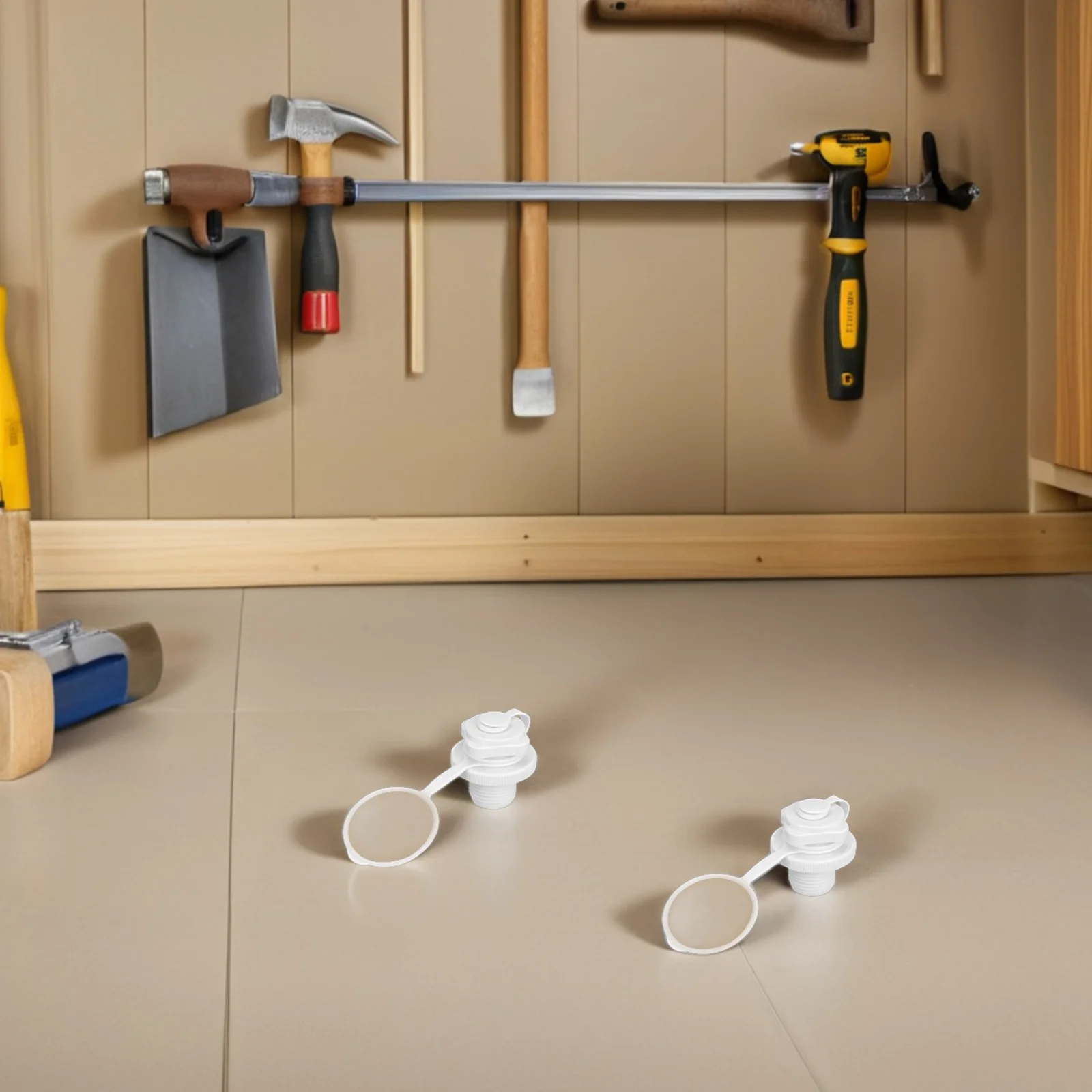 3개입 나선형 에어 플러그 22mm 베이스 없음 가벼운 카약 카누 딩기 PVC 인플레이터블 교체용 빠르고 안전한 밀폐 효율적