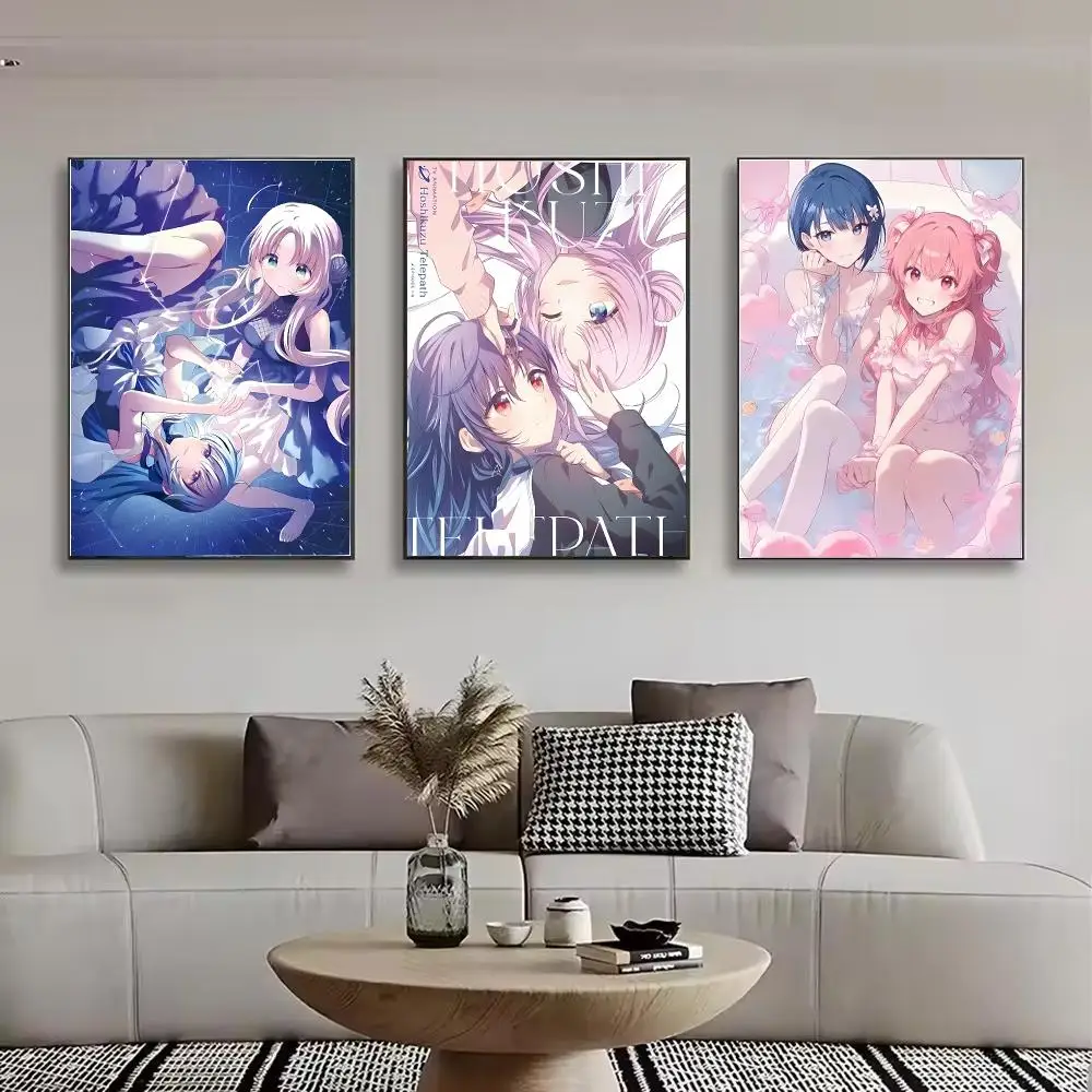 Anime Stardust Telepath Painting Calligraphy Stylish Canvas Poster Wall Art for Bedroom Living Room Study Home Decor Gift